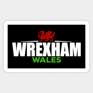 Wrexham Wales / Cymru Magnet